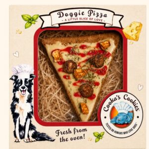 Cooka's doggie pizza