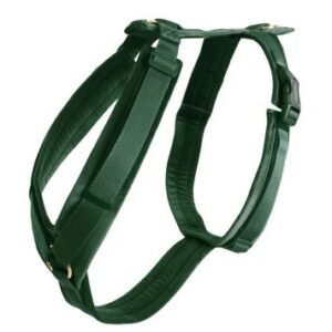 Hondenharnas actief velvet dennengroen M 30-48cm