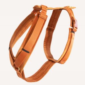 Hondenharnas actief velvet oranje L 38-58cm