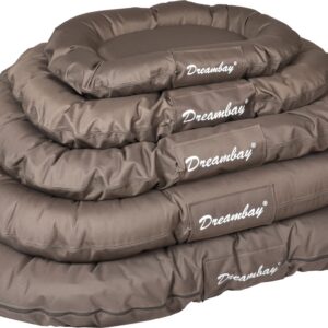 Kussen dreambay ovaal taupe 120x90x16cm