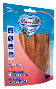 Renske gezonde beloning vleesrepen zalm 100gr