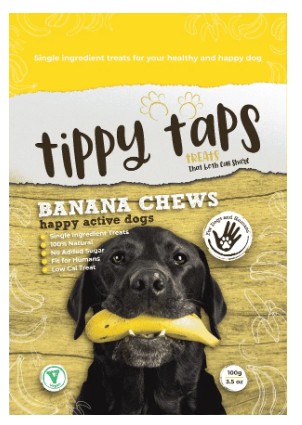 Tippy taps fruit snack - Banaan