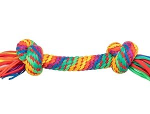Touw 30cm meerkleurig