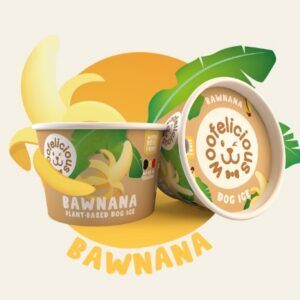 Woofelicious bawnana dog ice 100ml