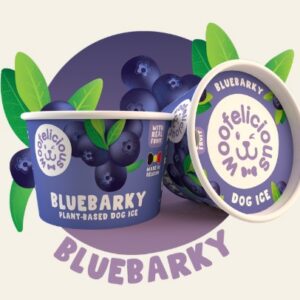 Woofelicious bluebarky dog ice 100ml