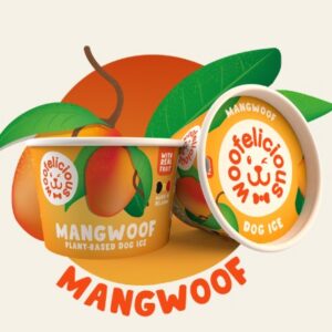 Woofelicious mangowoof dog ice 100ml