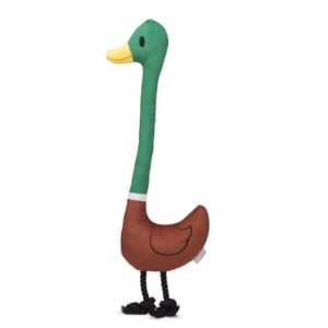 BZ plush eend kwak groen/bruin 75cm