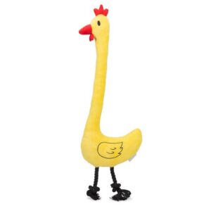 BZ plush kip tok geel 75cm
