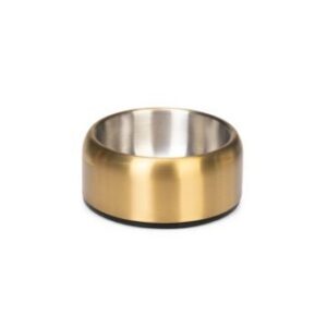 DBL rvs eetbak noar goud 19.5cm