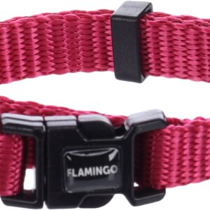 Halsband ziggi kersenrood XXS 15-25cm