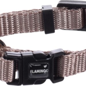Halsband ziggi taupe XXS 15-25cm