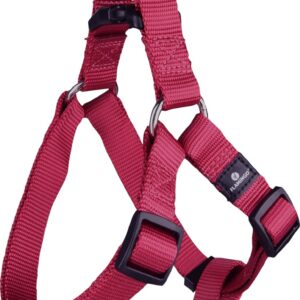 Harnas step&go ziggi kersenrood M 35-60cm