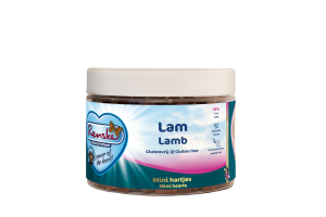 Renske gezonde beloning hartjes lam 300g