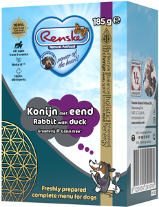 Renske vers konijn/eend graanvrij 185g