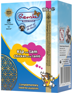Renske vers puppy kip/lam 185g