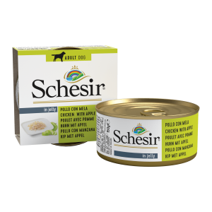 Schesir dog kip/appel 150g
