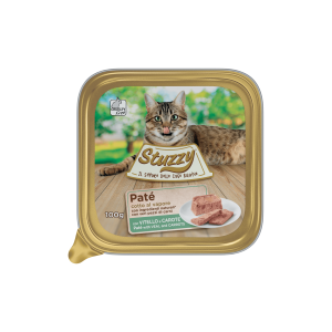 Stuzzy kat pate kalf wortel 100g