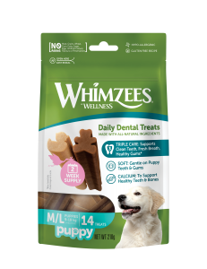 Whimzees puppy value bag M/L