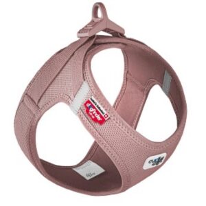 Curli Vest Harness Clasp Air-Mesh Rose M