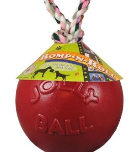 Jolly ball romp-n-roll 15cm rood