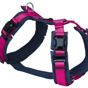 Magnetech harness - XL navy/fuchsia