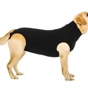 Suitical recovery suit dog - black 2XL