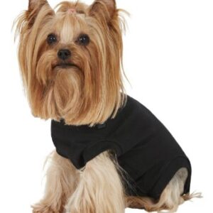 Suitical recovery suit dog - black 4XS