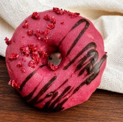Cooka's choco berry dognuts