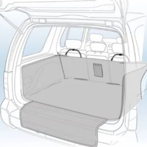 Beschermdeken voor auto essenza kuipmodel koffer zwart 185x185