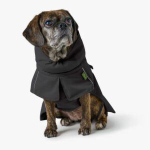 Coat nordby pug & fr bulldog 32cm black