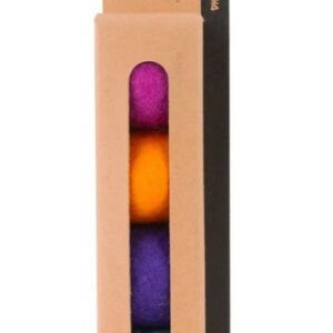 Glow felt ball toys 4x35mm