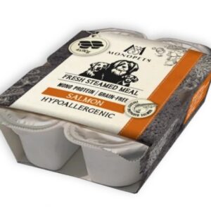 Monopets Fresh steamed meal salmon 4x90gr