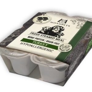 Monopets Fresh steamed meal turkey 4x90gr