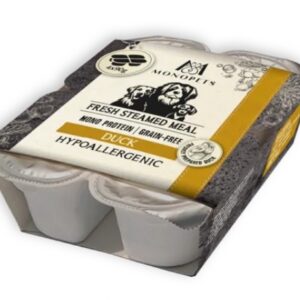 Monopets Fresh stemaed meal duck 4x90gr