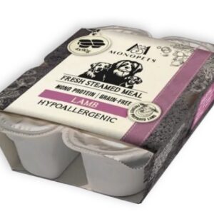 Monopets fresh steamed meal lamb 4x90gr