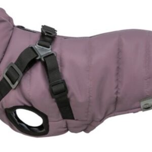 Winterjas met tuig pontis reflect 36cm paars