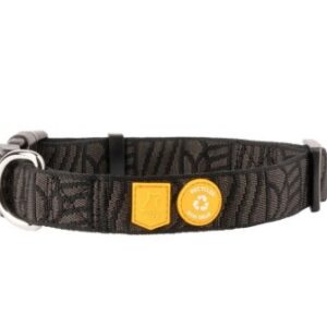 Woolly wolf collar - Wild tundra black S