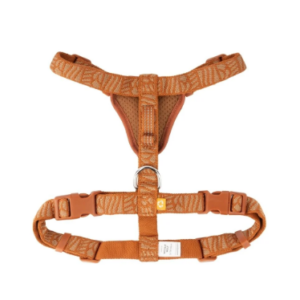 Woolly wolf harness - Wild tundra terracotta S