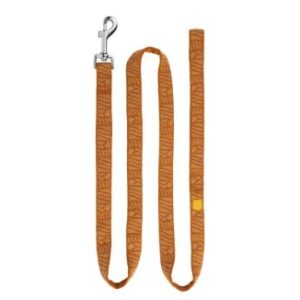 Woolly wolf leash - Wild tundra terracotta