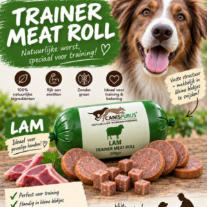 Canis Purus Trainer Meat Roll – Lam 200g