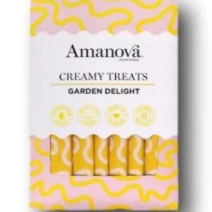 Creamy treats - Garden delight 6x15gr