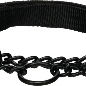 Hond anti-trek halsband sarro zwart L/XL 45-70cm