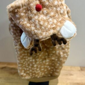 JV dogwalk sweater reindeer costume brown 40cm