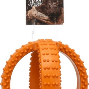 Speelgoed gladiator cross ball oranje M 14cm