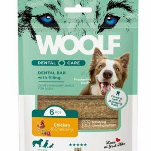 WOOLF Dental Care 6 pcs Kip & Cranberry BAR