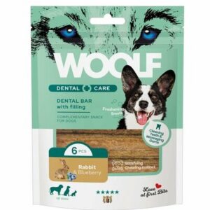 WOOLF Dental Care 6 pcs Konijn & Bosbessen BAR