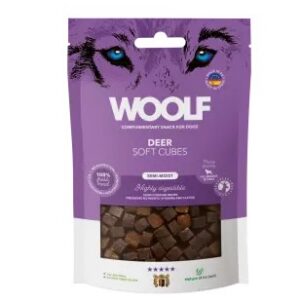 WOOLF Soft Cubes - Deer (monoprotein) 100g