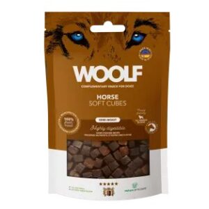 WOOLF Soft Cubes - Horse (monoprotein) 100g