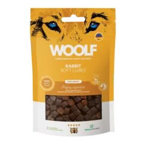 WOOLF Soft Cubes - Rabbit (monoprotein) 100g