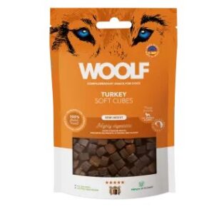 WOOLF Soft Cubes - Turkey (monoprotein) 100g